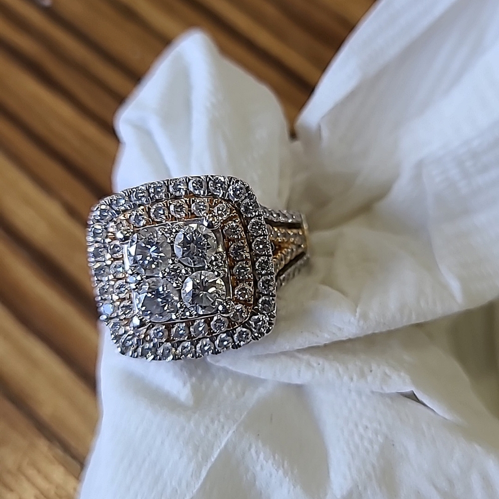 Chocolate diamonds Levian Ring